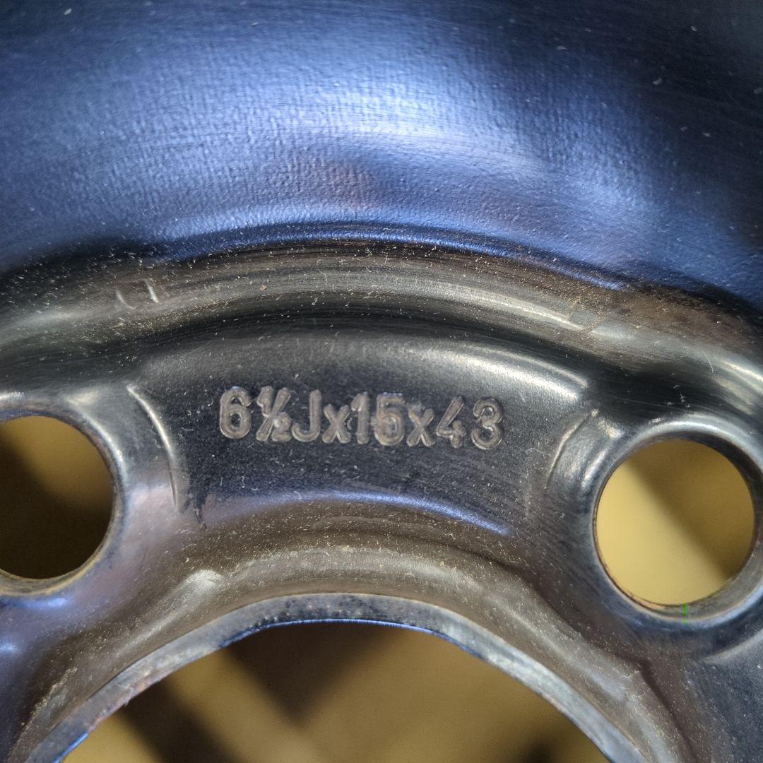 VOLVO　V70　純正鉄チンホイール・スチールホイール