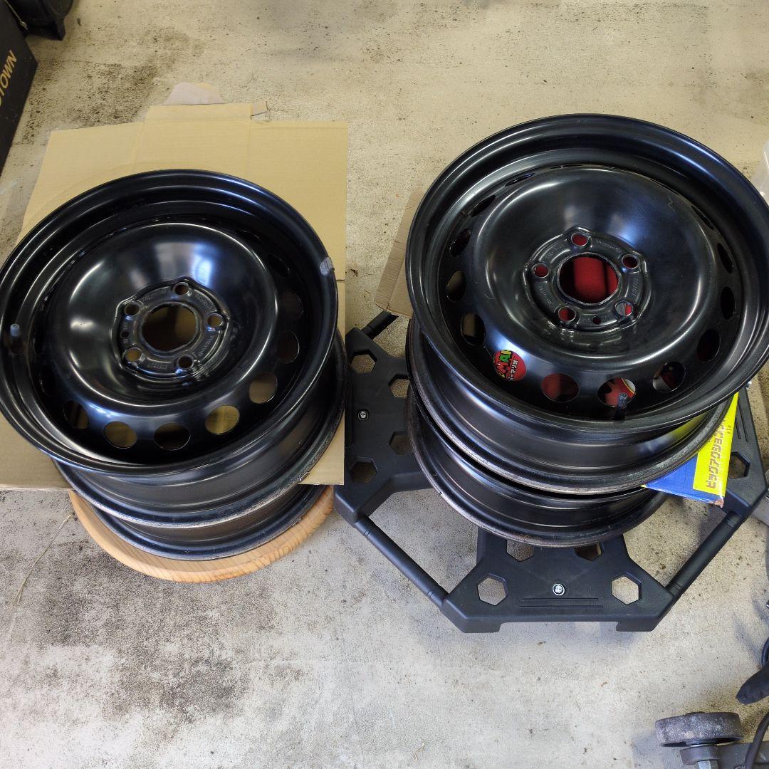 VOLVO　V70　純正鉄チンホイール・スチールホイール