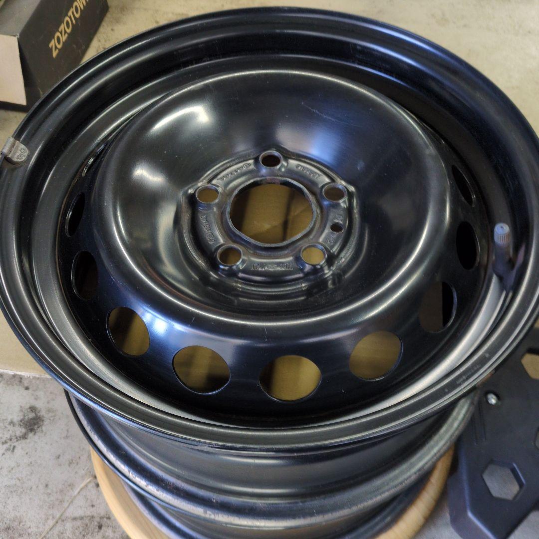 VOLVO　V70　純正鉄チンホイール・スチールホイール
