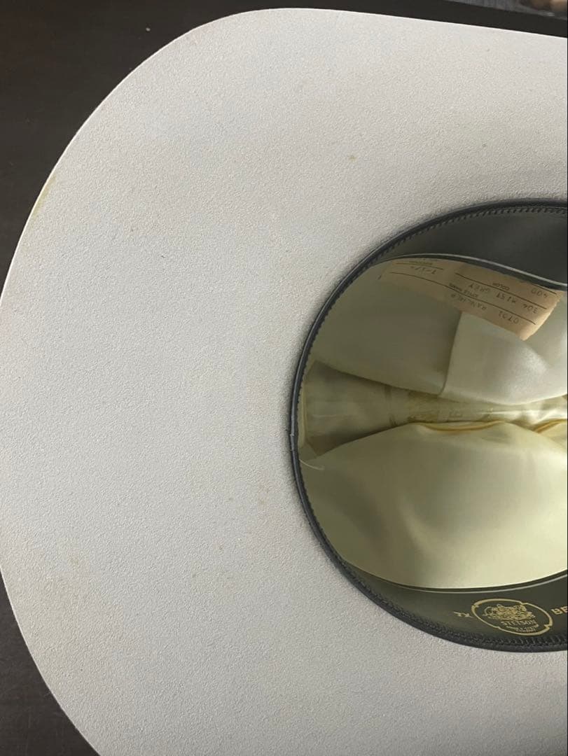 帽子 STETSON 7X BEAVER RANCHER MIST GRAY