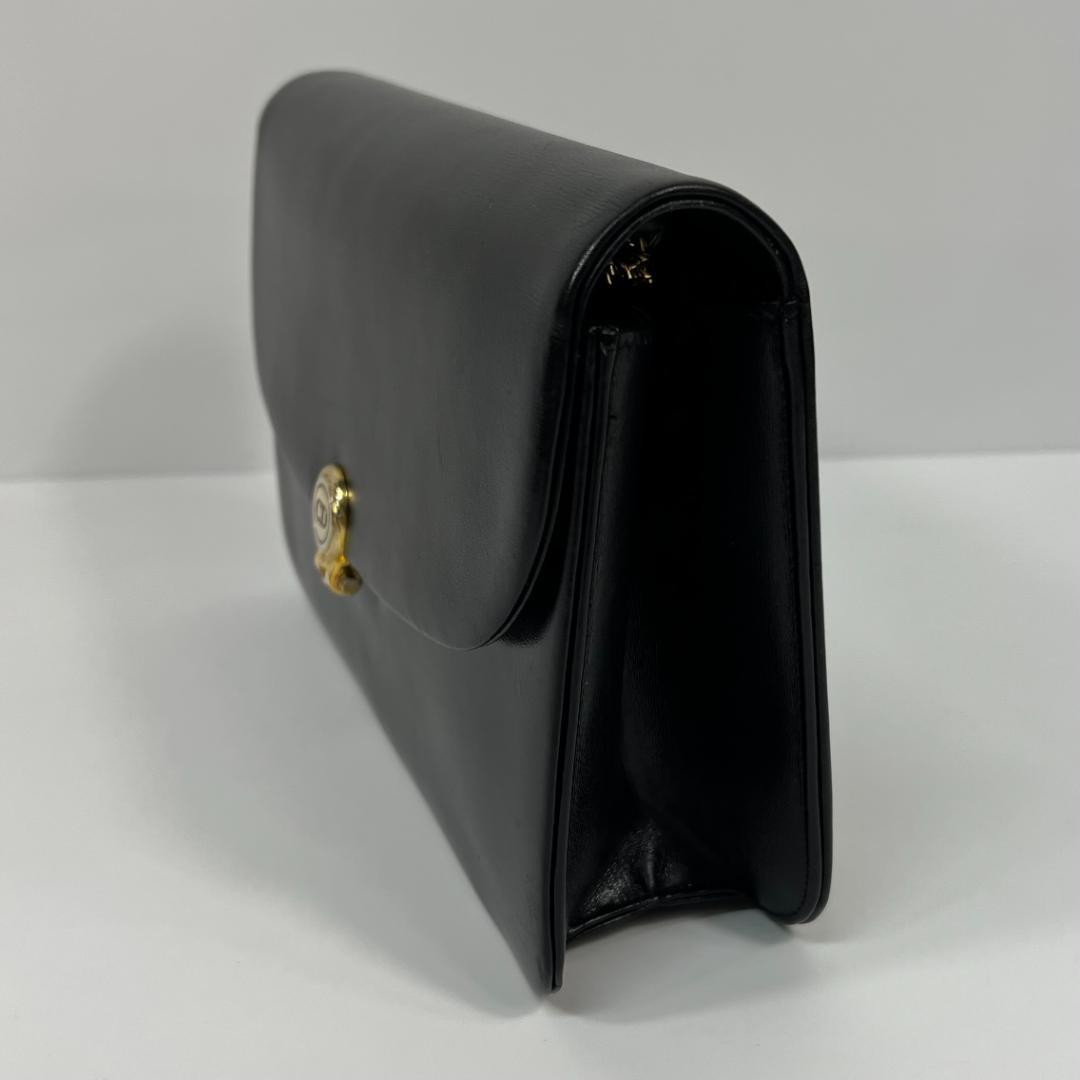 ディオール ヴィンテージ ショルダーバッグ チェーン ブラック MBZ294