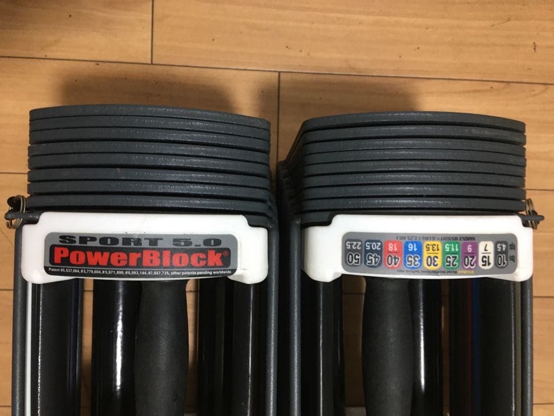 ②POWERBLOCK SPORT5.0パワーブロック ダンベル 23Kg×1個