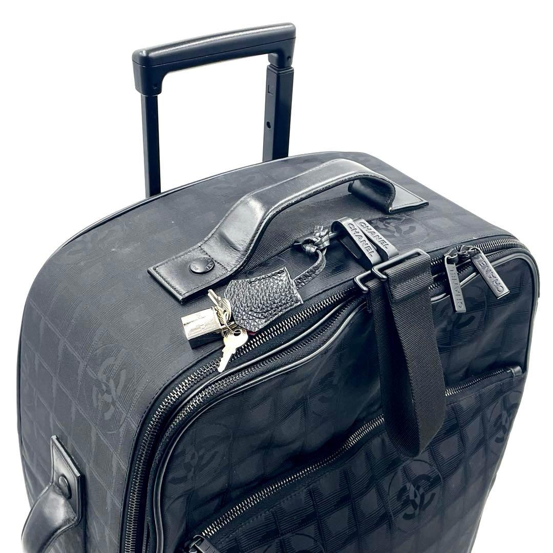 【美品】CHANELシャネル ニュートラベルライン キャリーケース シールあり