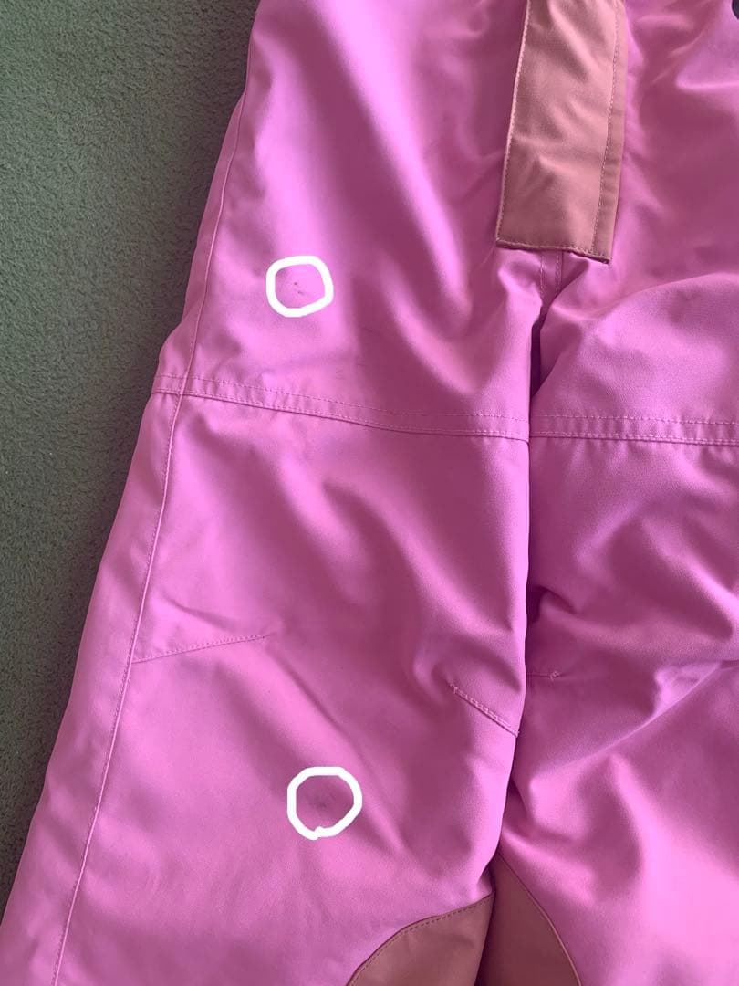 値下げ！ピクチャー子供スキーウェア上下セット美品 4Y 100 110サイズ相当