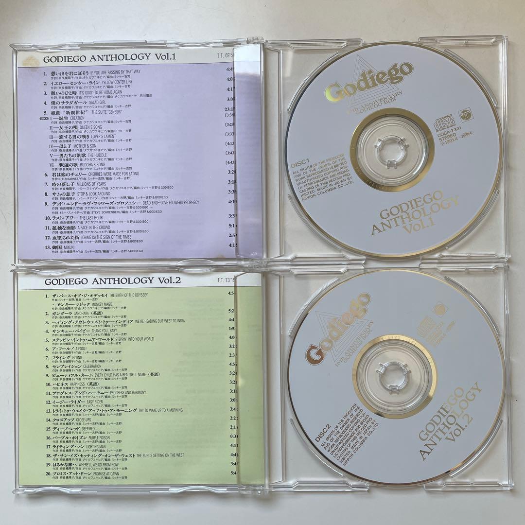 KTゴダイゴ 15th Anniversary Godiego Box 1