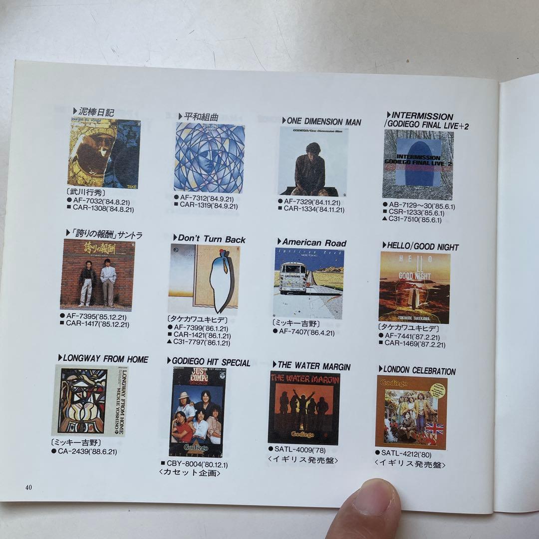 KTゴダイゴ 15th Anniversary Godiego Box 1