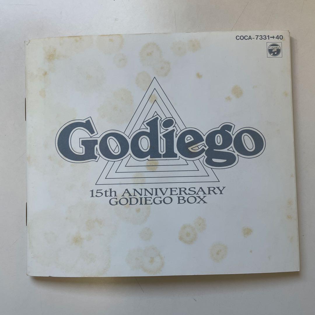 KTゴダイゴ 15th Anniversary Godiego Box 1