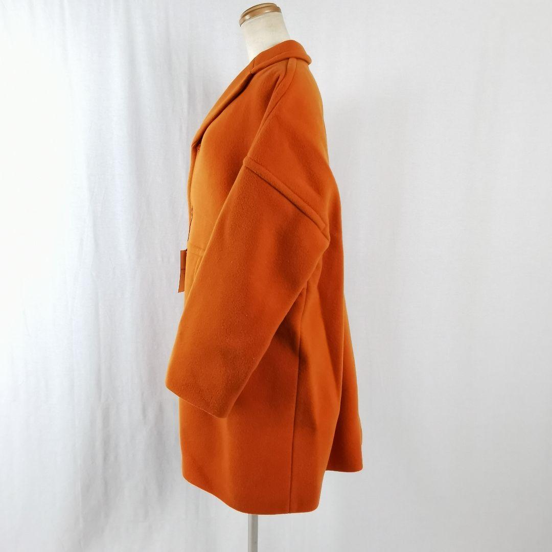 極美品 タグ付き パイルメルトン オーバーサイズドコート