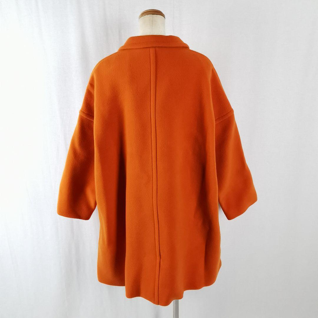 極美品 タグ付き パイルメルトン オーバーサイズドコート