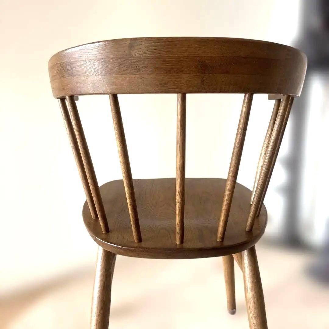 クラッシュゲート マルケッシュ ダイニングチェア 肘付 ブラウン　A