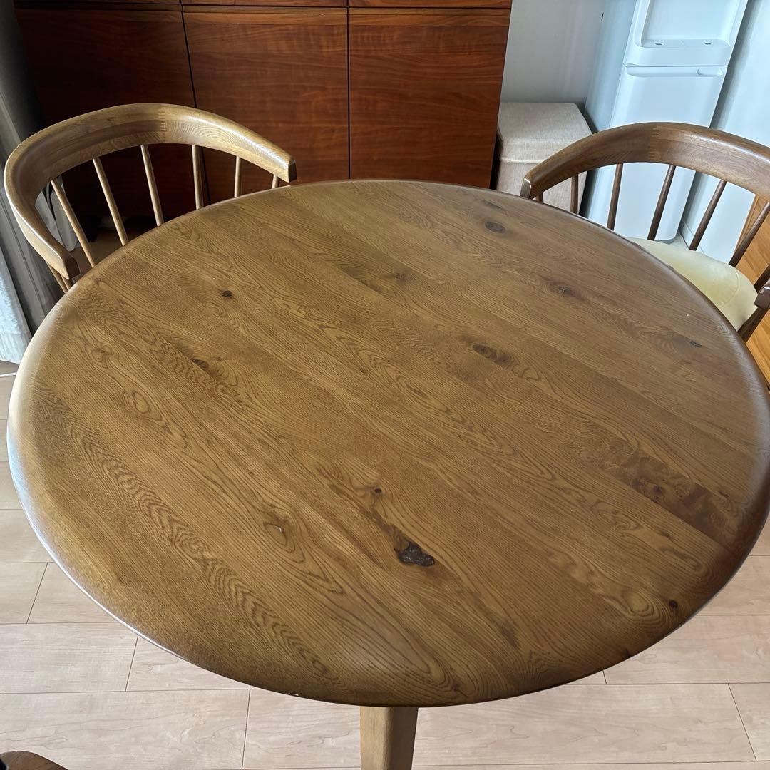 クラッシュゲート マルケッシュ ダイニングチェア 肘付 ブラウン　A