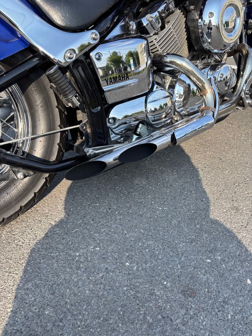 ドラッグスター400 ツインソードマフラー