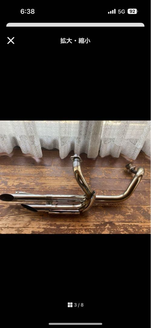 ドラッグスター400 ツインソードマフラー