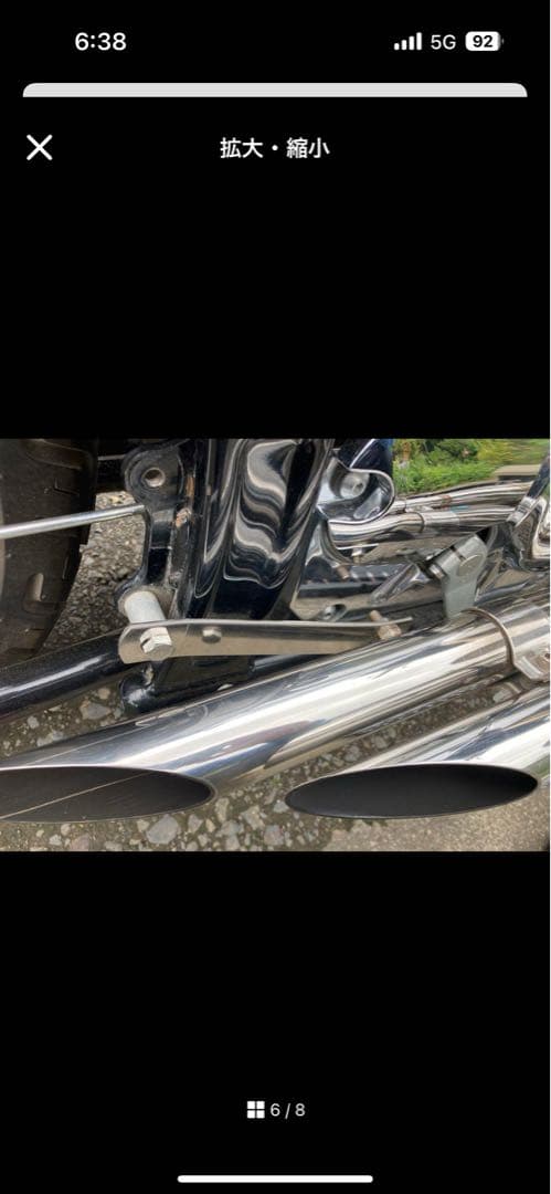 ドラッグスター400 ツインソードマフラー