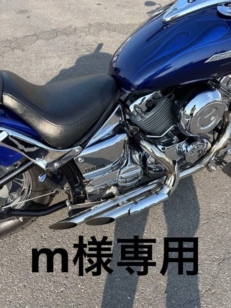 ドラッグスター400 ツインソードマフラー