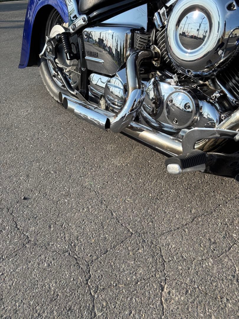 ドラッグスター400 ツインソードマフラー