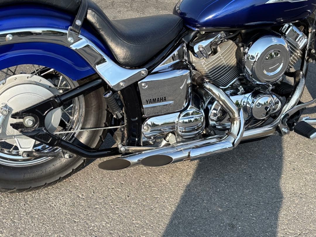 ドラッグスター400 ツインソードマフラー