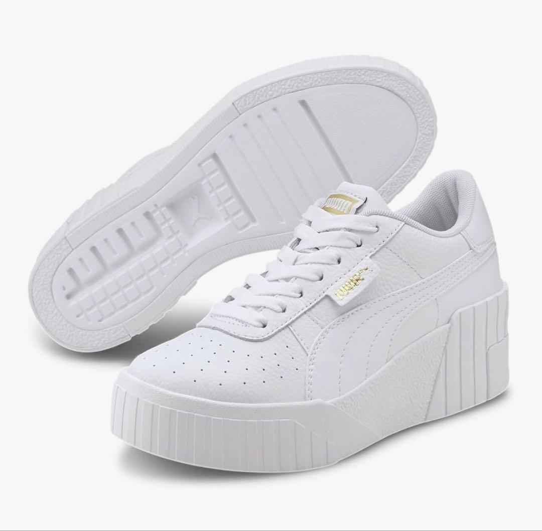 【新品】PUMA レディース CALI ウェッジ　厚底 スニーカー　靴　23.5