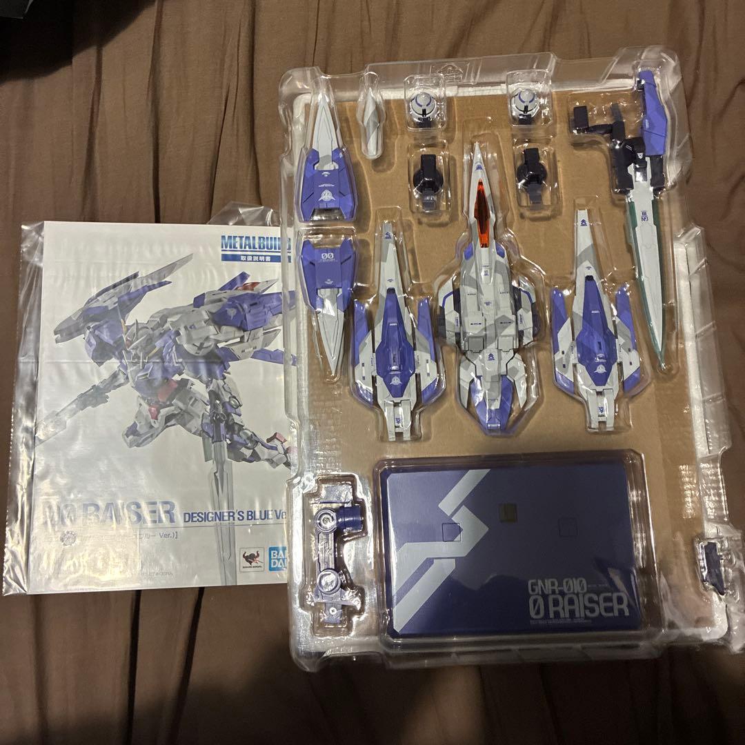 メタルビルド　ダブルオーライザー　デザイナーズブルー　エクシア　セット