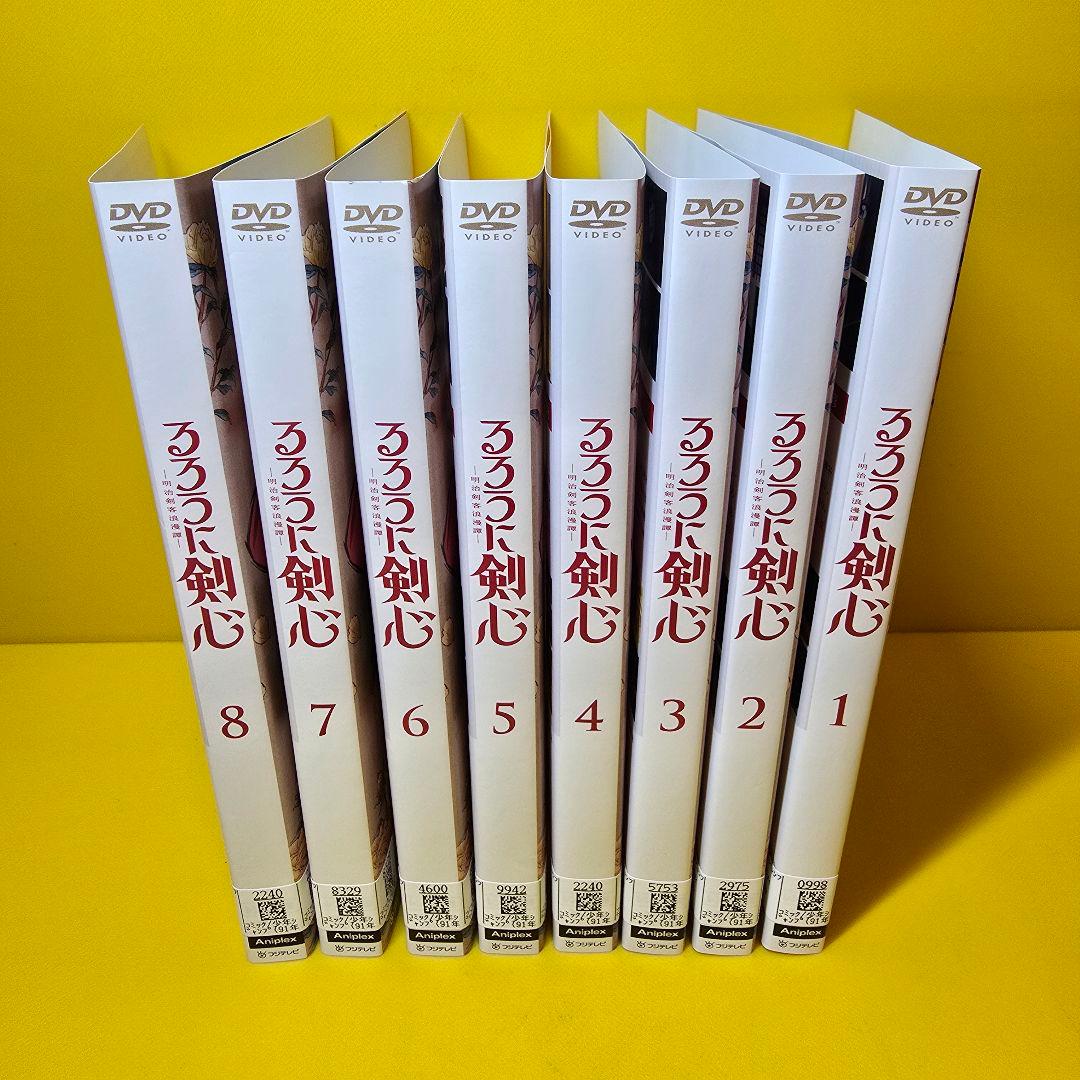 るろうに剣心 －明治剣客浪漫譚－（２０２３）DVD8巻セット