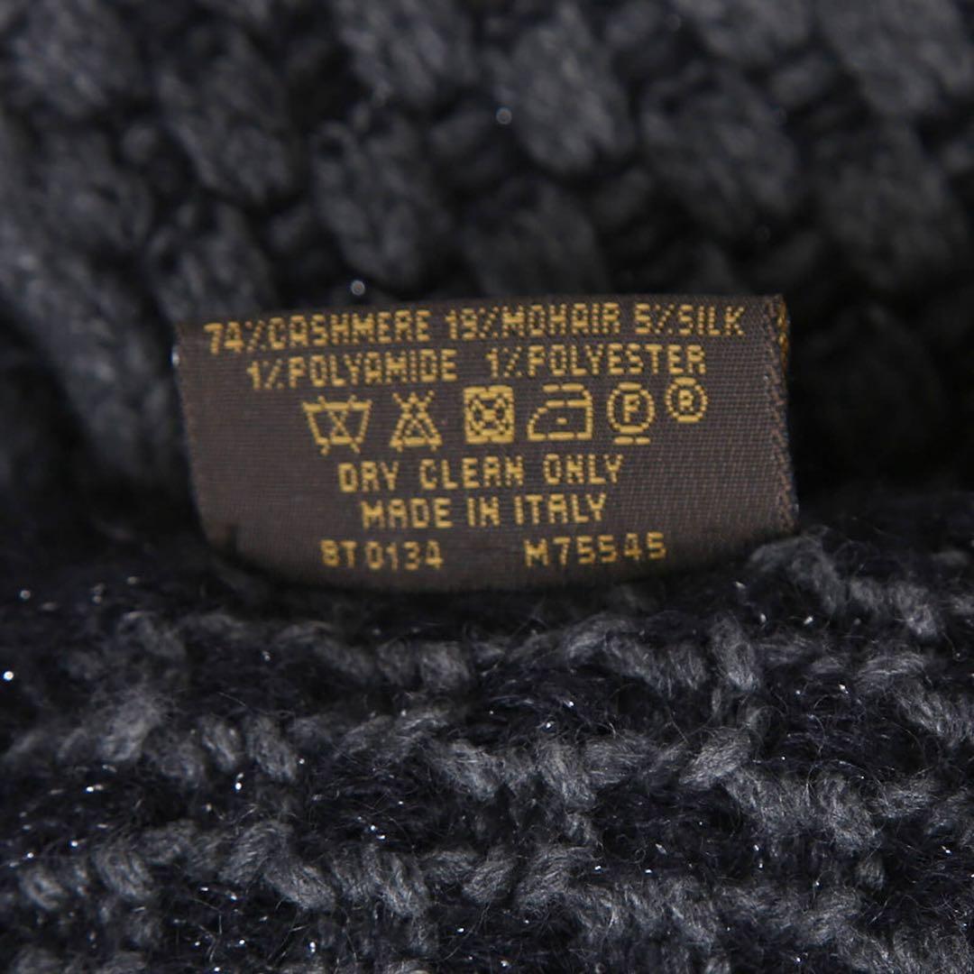 LOUIS VUITTON カシミヤニットマフラー