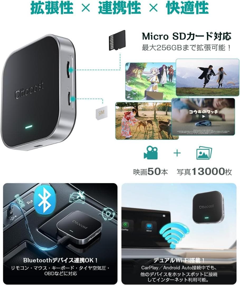 Ottocast E2 オットキャスト OttoAiBox E2 2025最新