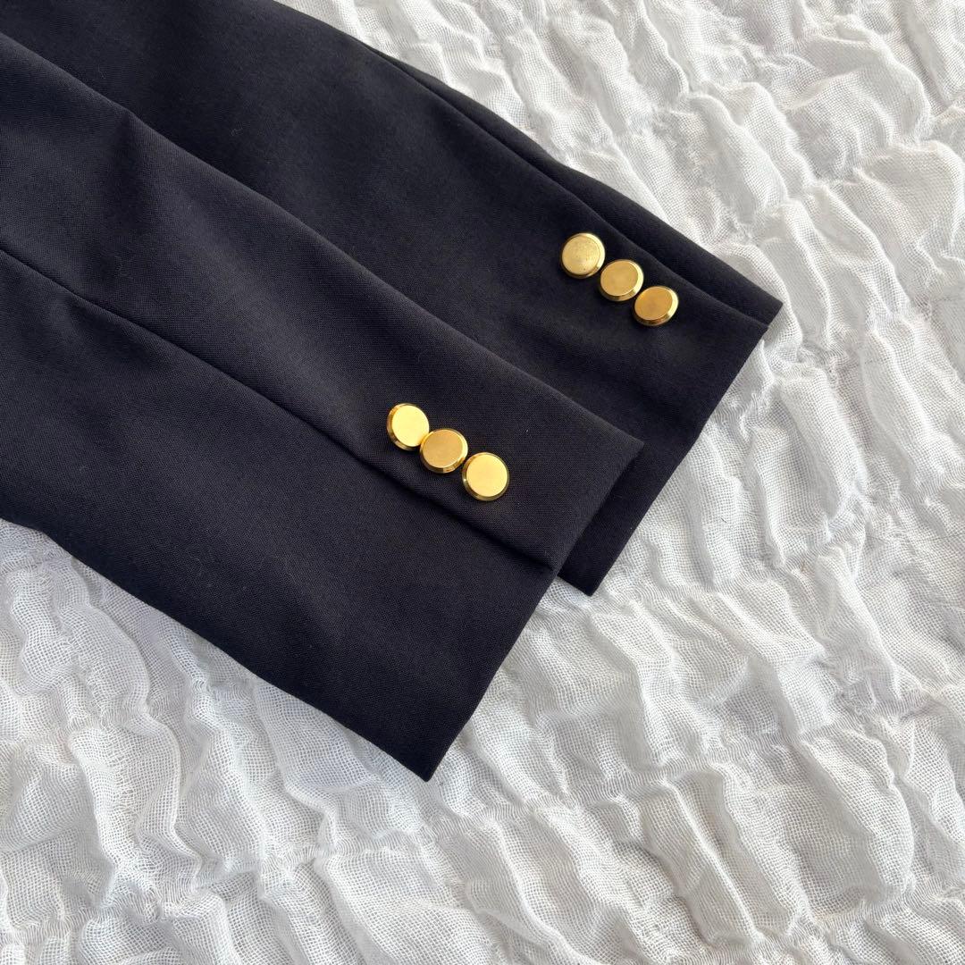 【1度着用のみ美品】 ユナイテッドアローズ ダブルテーラードジャケット 金ボタン