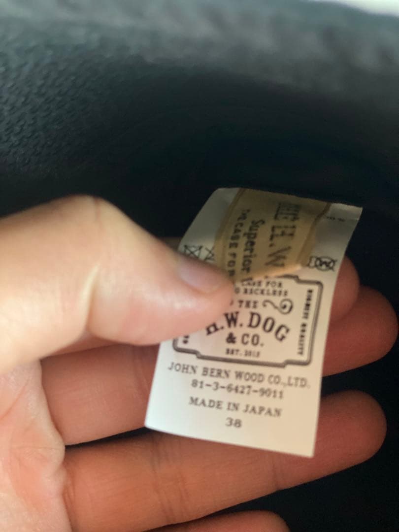 帽子 THE H.W. DOG&CO COTTON SAILOR HAT