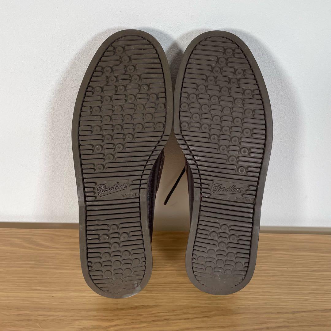 パラブーツ バース マリーン デッキシューズ ブラウン　8
