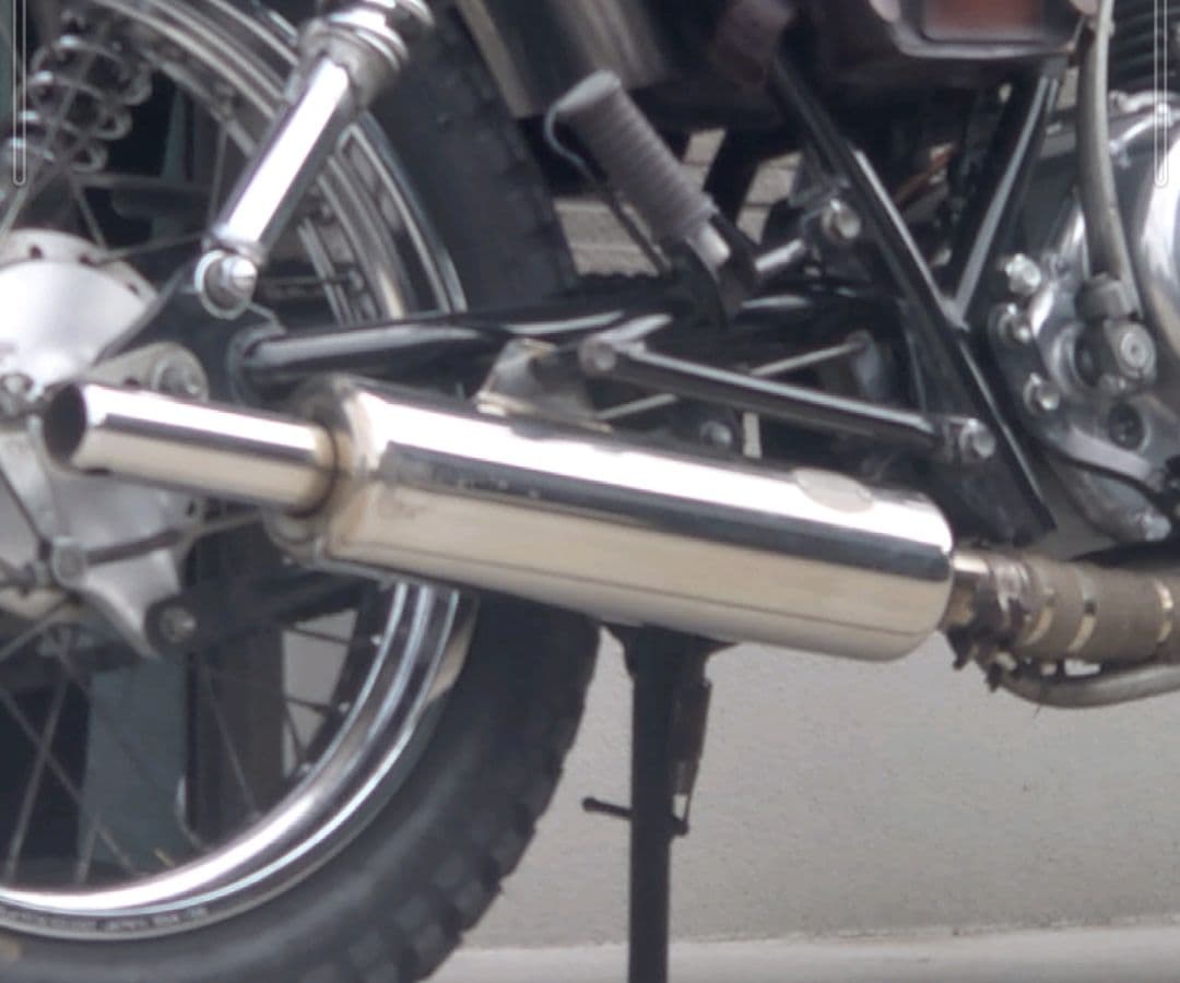 【正月限定！値下げ中】WM製キャプトンマフラー ST250用