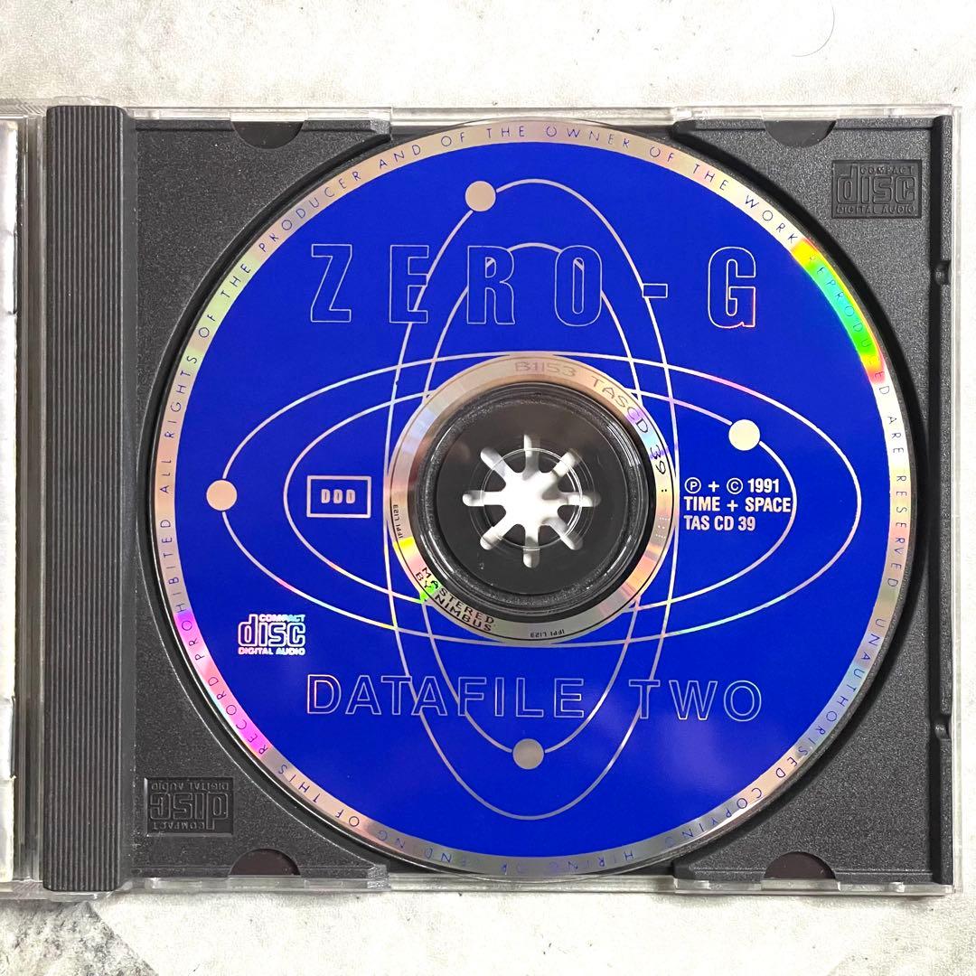 廃盤 ZERO-G DATAFILE 2 サンプリングCD ゼロジー 希少
