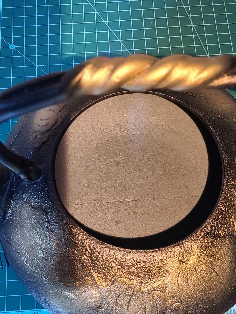 南部鉄瓶　ひさご　金黒　特別オーダー廃盤品　1.2L　新品未使用