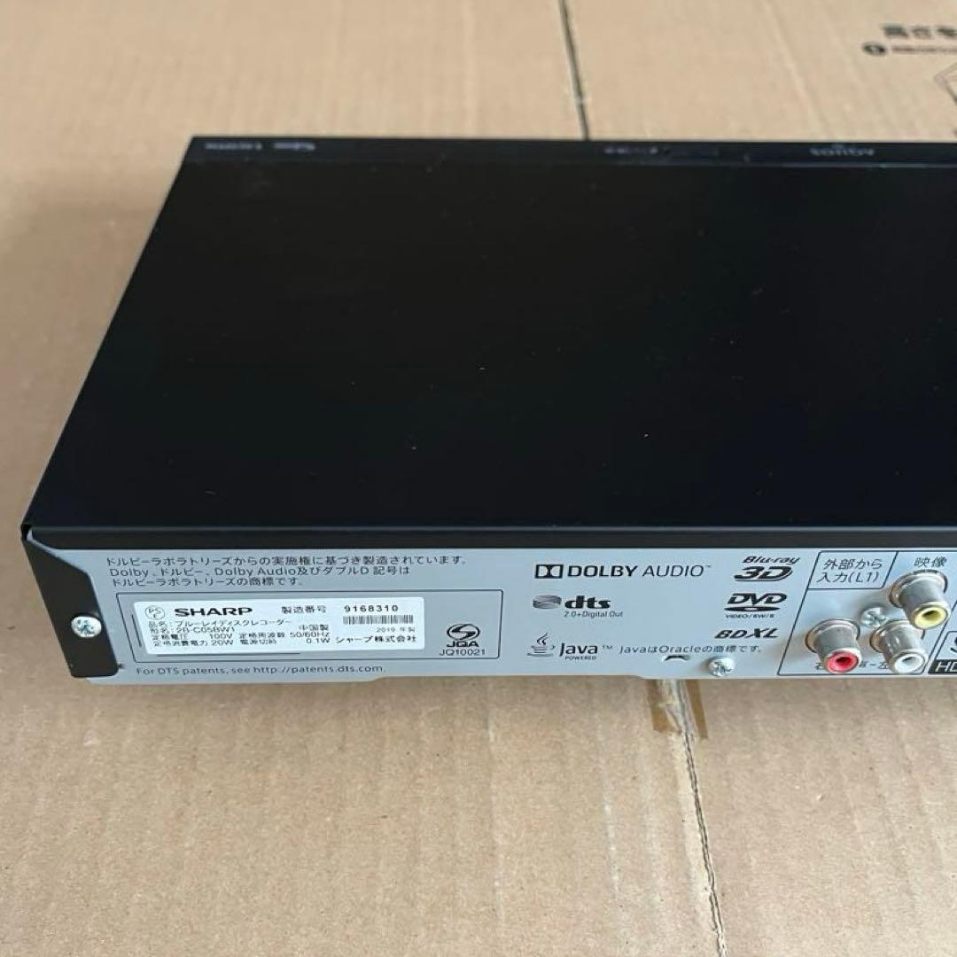 SHARP AQUOS 2B-C05BW1 ブルーレイレコーダHDD500GB