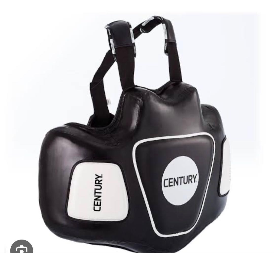 CENTURY パンチングミット 黒/白