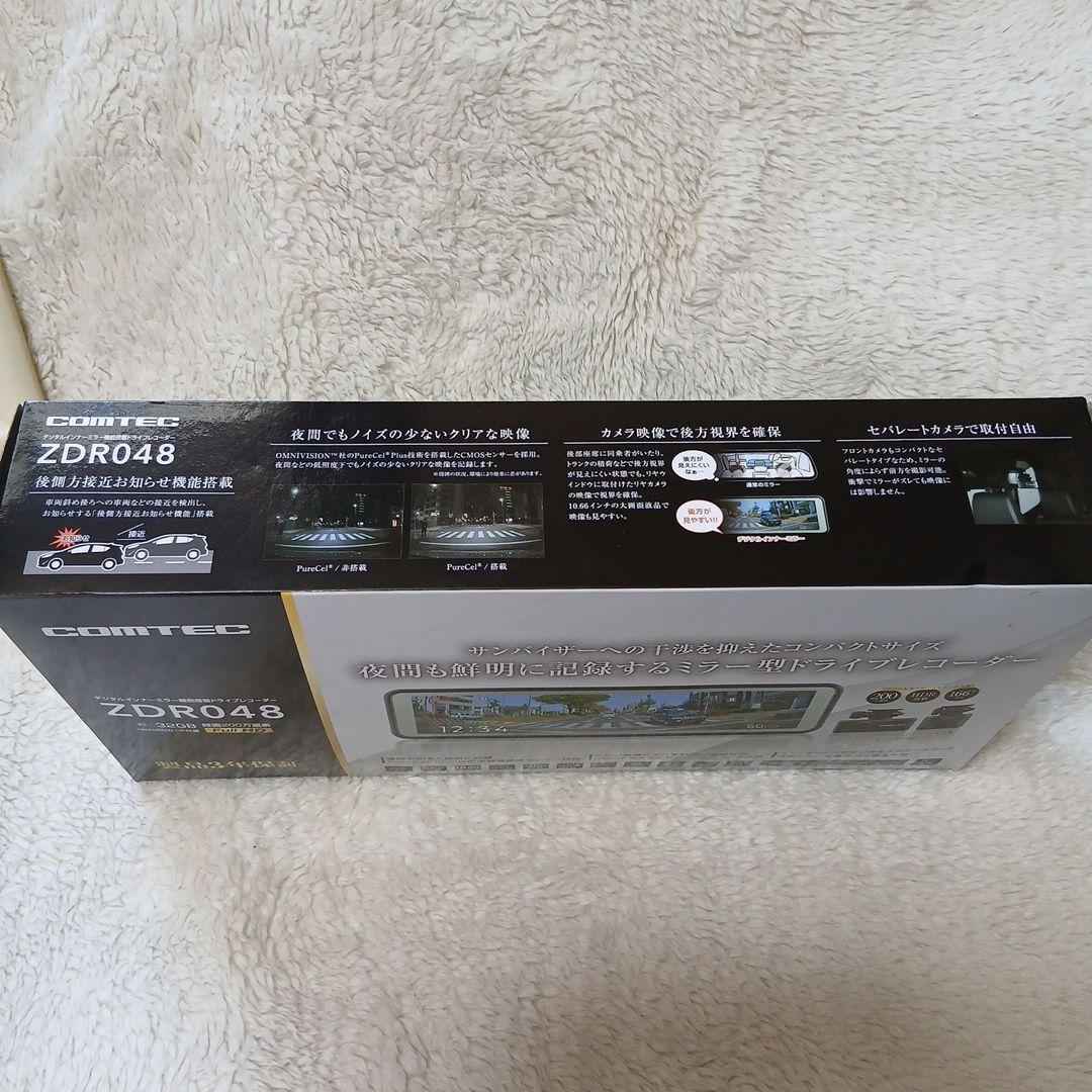 新品&未使用✨【バックミラー型ドラレコ】COMTEC ZDR048