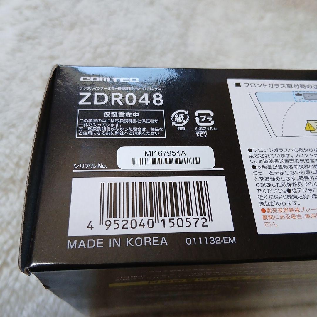 新品&未使用✨【バックミラー型ドラレコ】COMTEC ZDR048