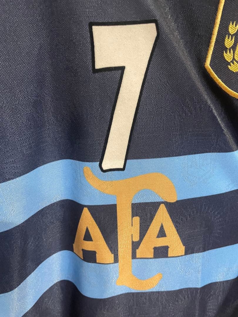 アルゼンチン代表ユニフォーム99-00アウェイ　クラウディオロペス