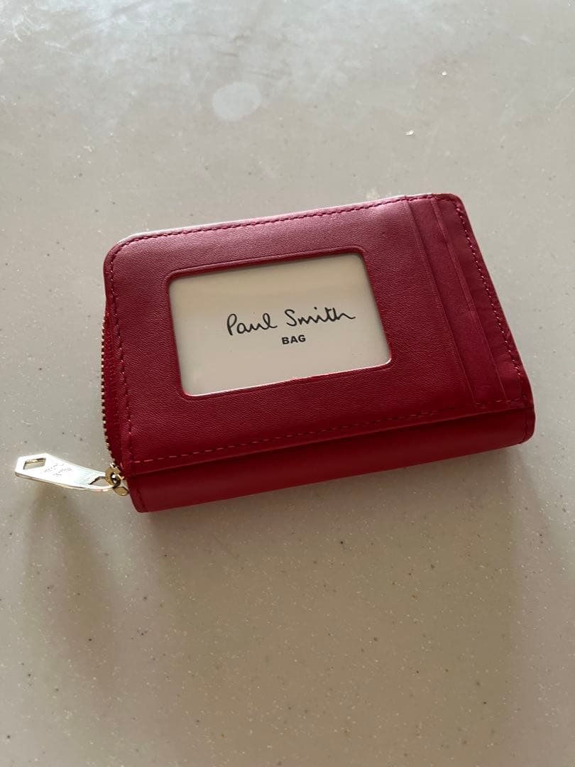 【新品未使用】Paul Smith レッド ケース