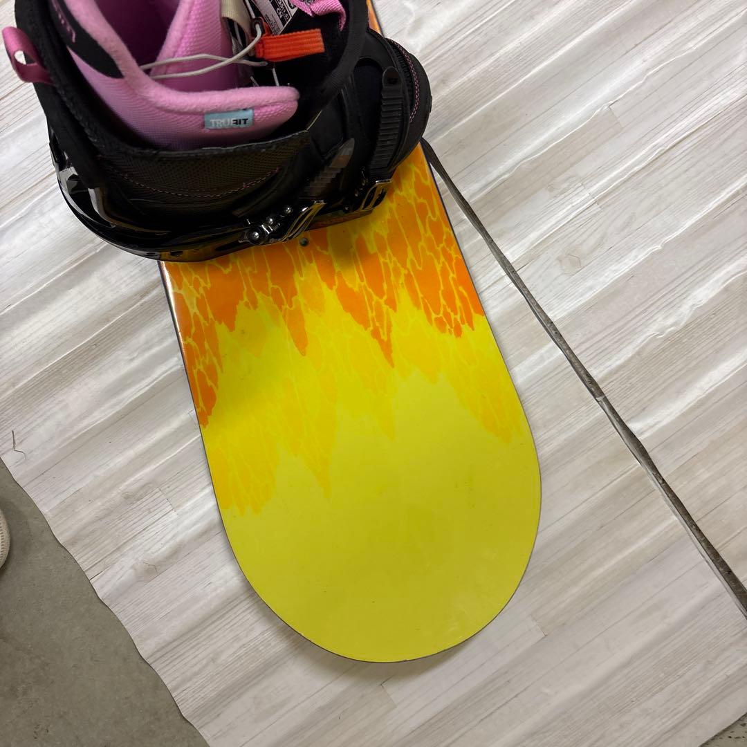 【BURTON3点セット】Burton フェザー　144cm スノーボード