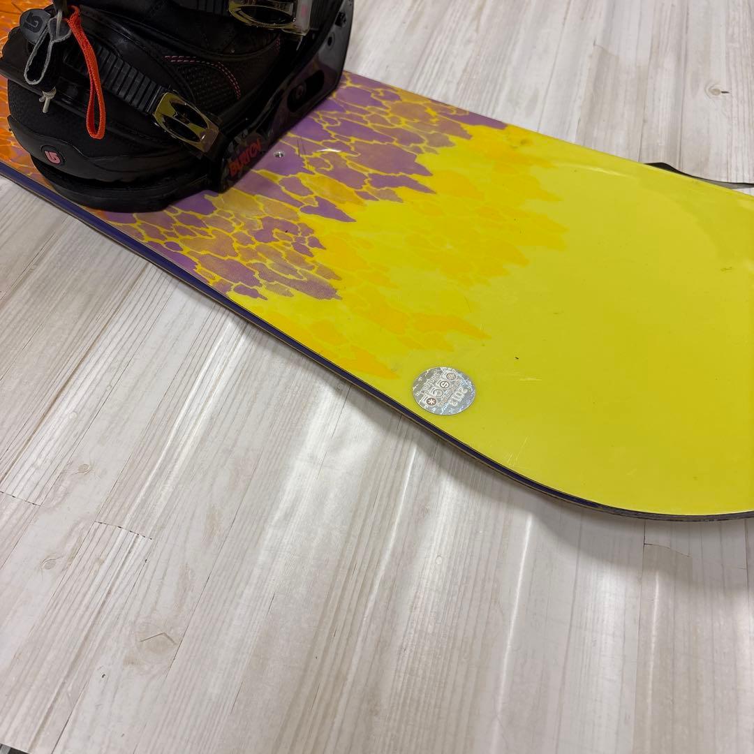 【BURTON3点セット】Burton フェザー　144cm スノーボード