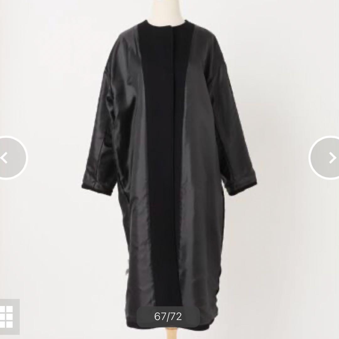 美品 スーパー140ビーバーノーカラーコート