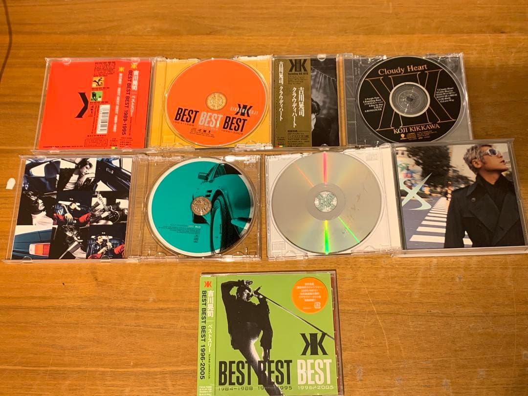 G0128-22★CD/DVD 吉川晃司　氷室京介　布袋寅泰　31点