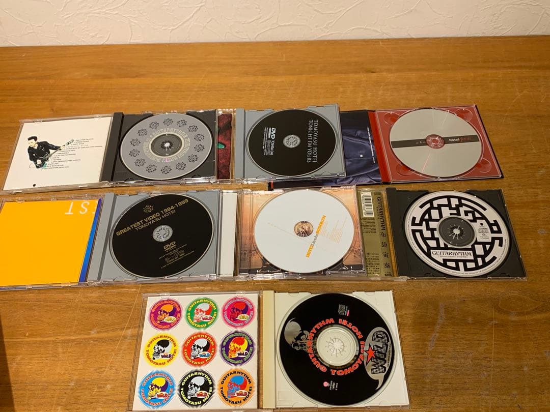 G0128-22★CD/DVD 吉川晃司　氷室京介　布袋寅泰　31点