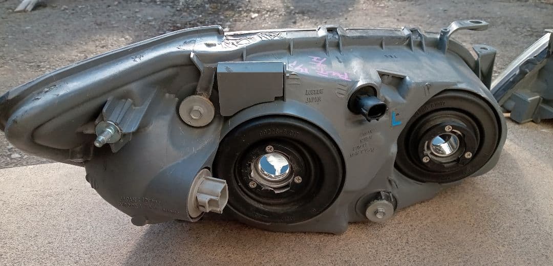 アルテッツァ 前期ヘッドライト左右 加工品