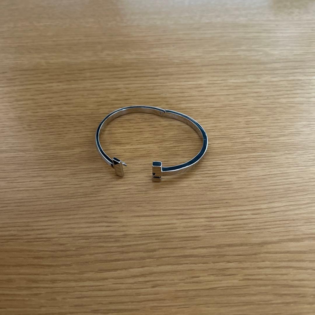 T1 コレクション シルバーナロータイプ ブレスレット 17cm 新品未使用