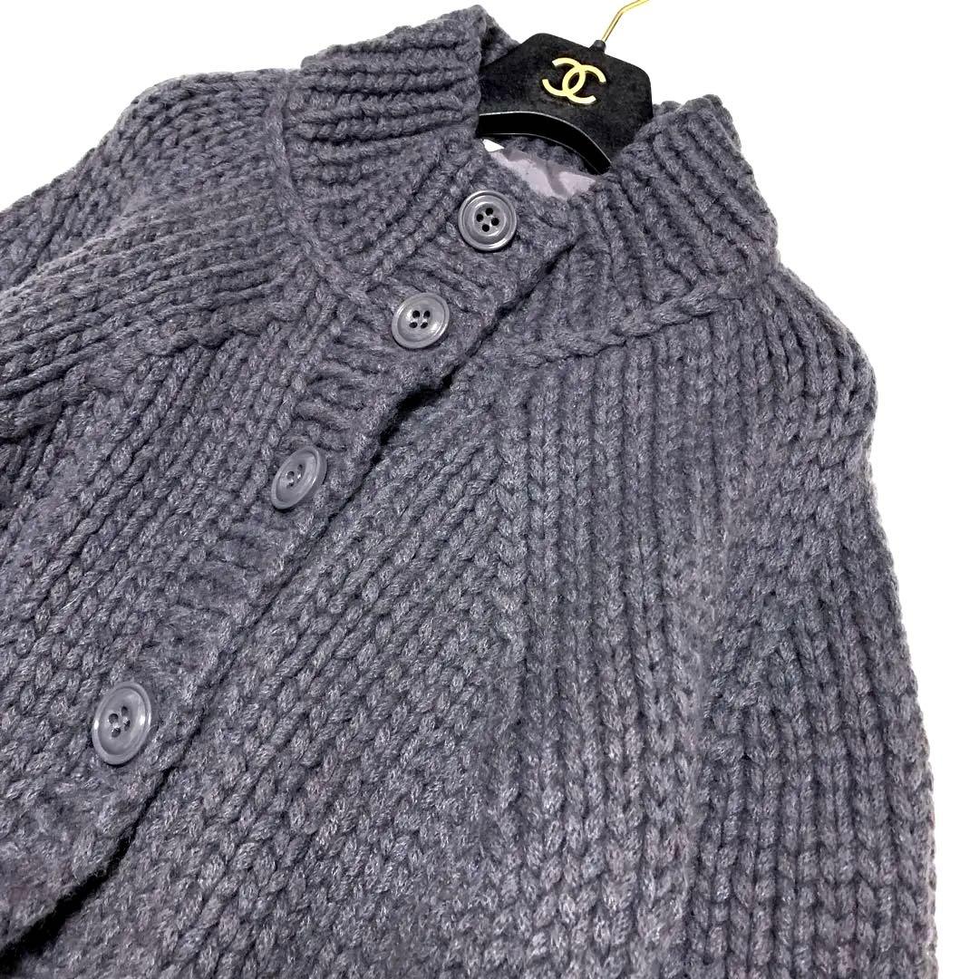 ★ shiyo様　マックスマーラ❤︎ボリュームニットコート❤︎カールファー❤︎ M L