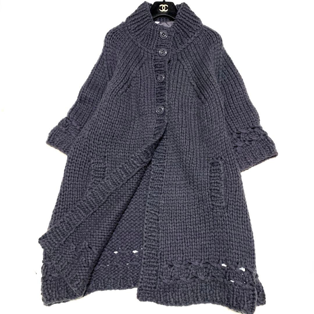 ★ shiyo様　マックスマーラ❤︎ボリュームニットコート❤︎カールファー❤︎ M L