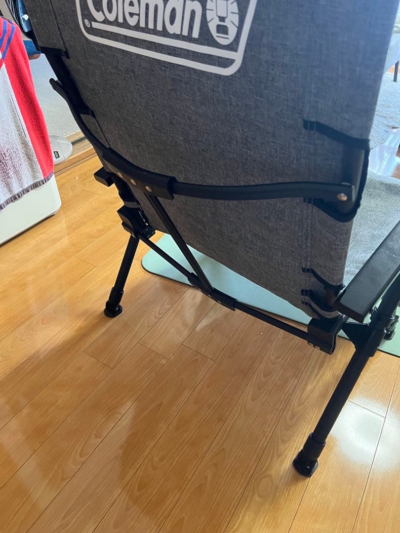 コールマン（Coleman） レイチェア 新型NX 18 ヘザーグレー 美品