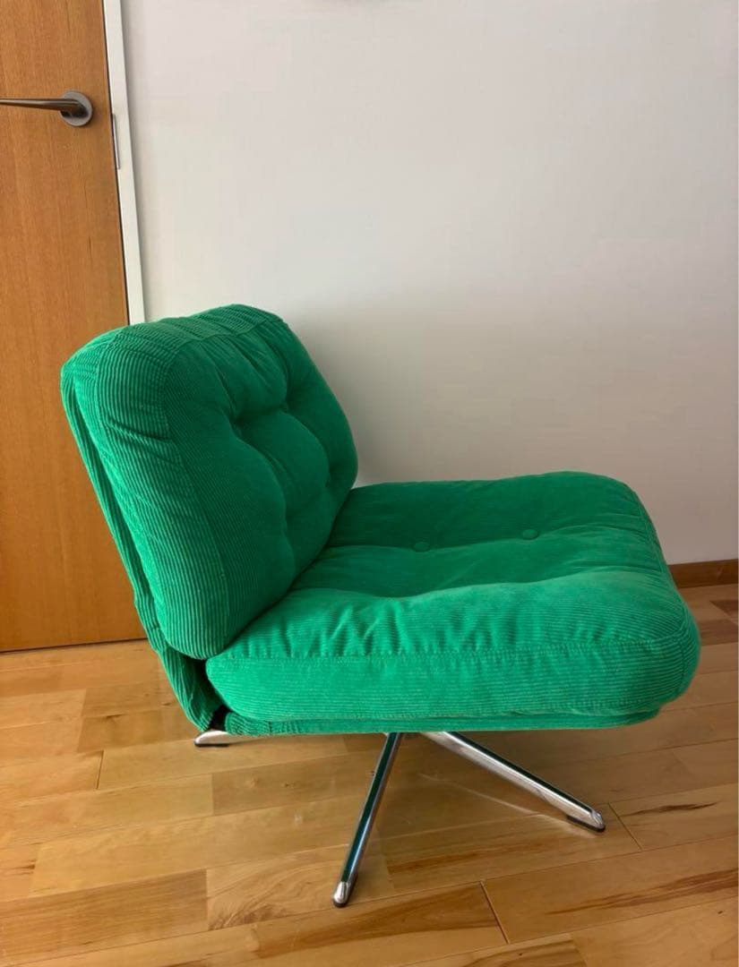 イケア ディヴリンゲ　ソファ 回転パーソナルチェア グリーン
