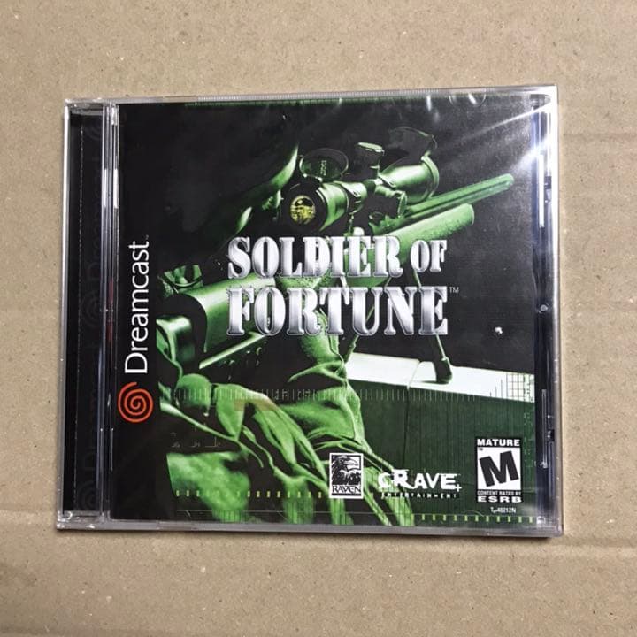 SOLDIER of FORTUNE. 北米版　Dreamcast